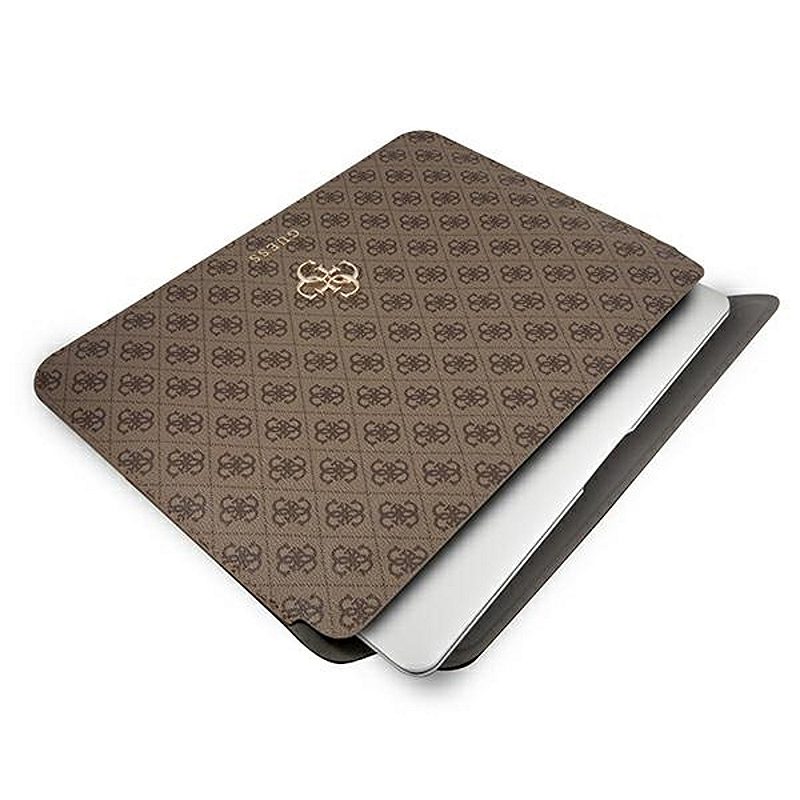 Guess sleeve GUCS13G4GFBR 13" brown 4G Big Logo - Billede 4