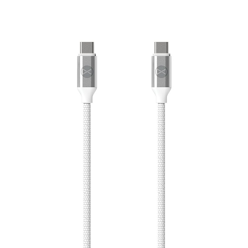 Forever cable USB-C - USB-C 1,2 m 3A 20W WHP12320 white