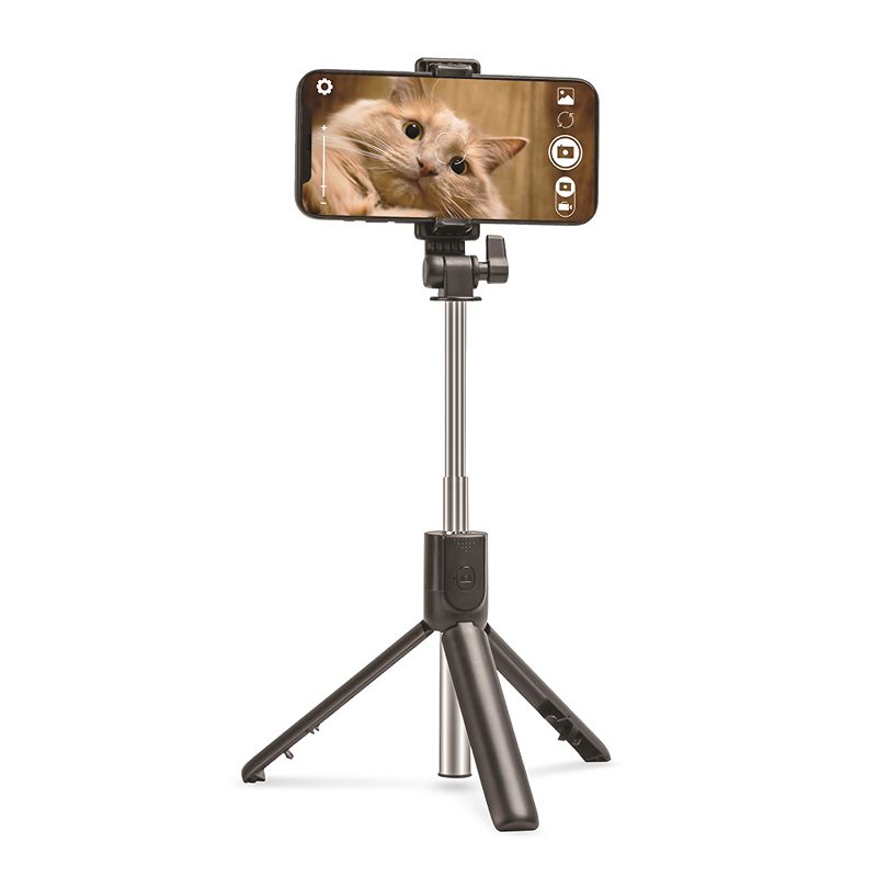 Setty selfie stick bluetooth with a tripod SBST-02 black - Billede 3