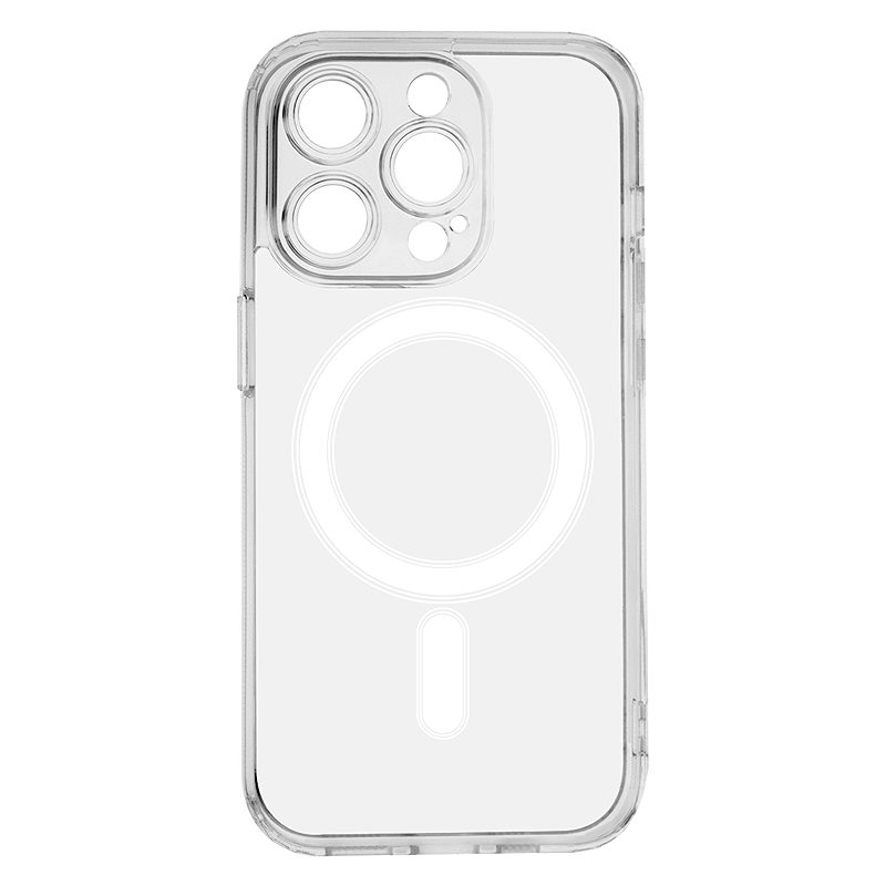 Anti Shock 1,5 mm Mag case for iPhone 14 Pro 6,1" transparent camera protection - Billede 2
