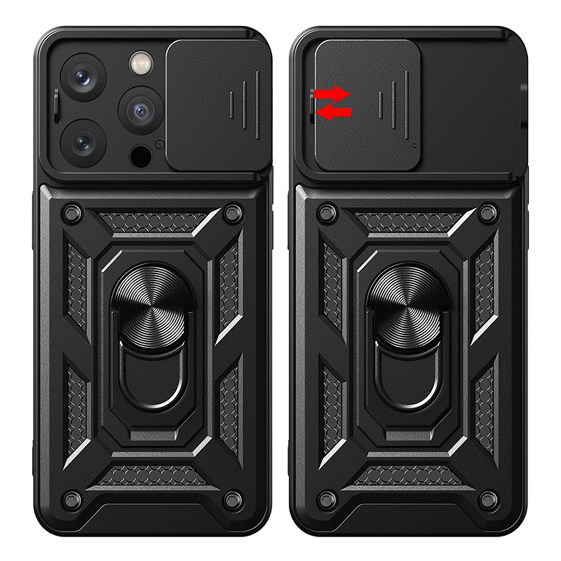 Defender Slide case for iPhone 13 6,1" black - Billede 3