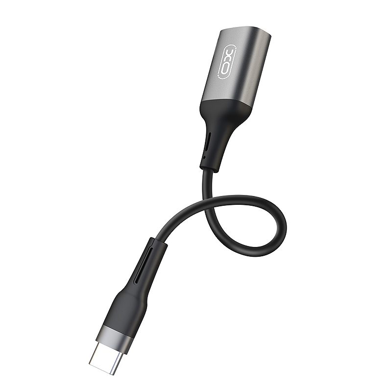 XO adapter OTG NB201 USB - USB-C black - Billede 2