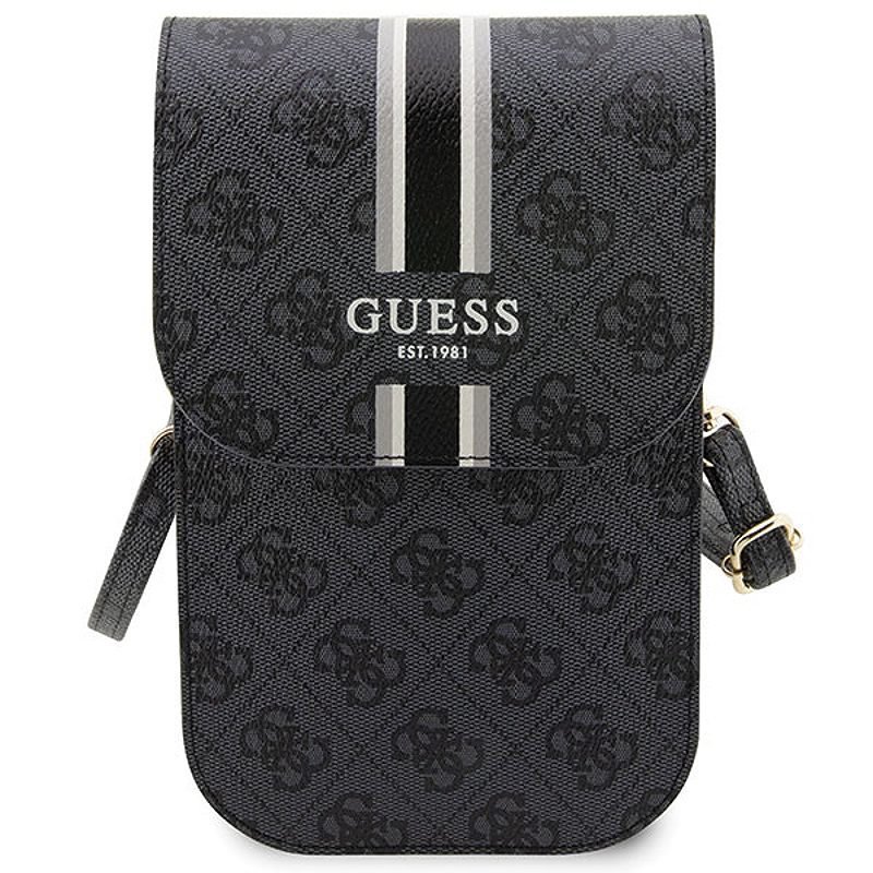 Guess bag GUWBP4RPSK black Wallet 4G Stripes - Billede 2