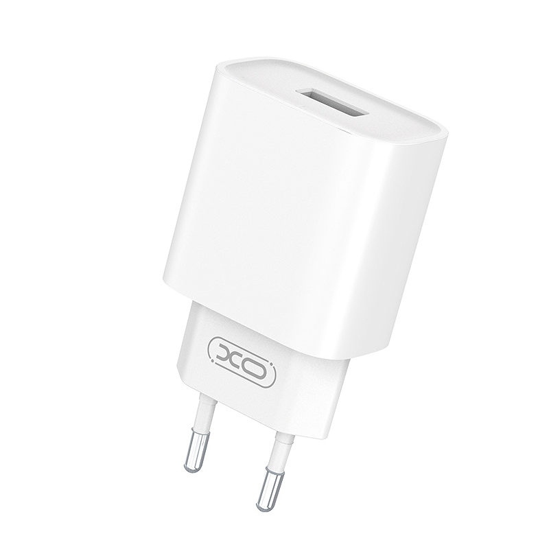 XO wall charger CE02D QC 3.0 18W 1x USB white + microUSB cable - Billede 3