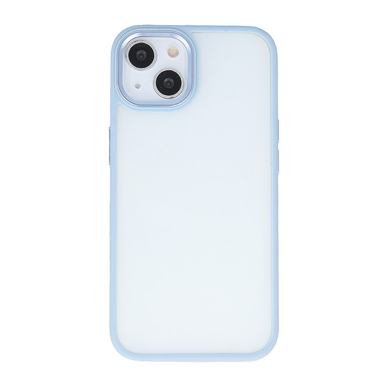Satin Matt case for iPhone 15 Plus 6,7" blue - Billede 3