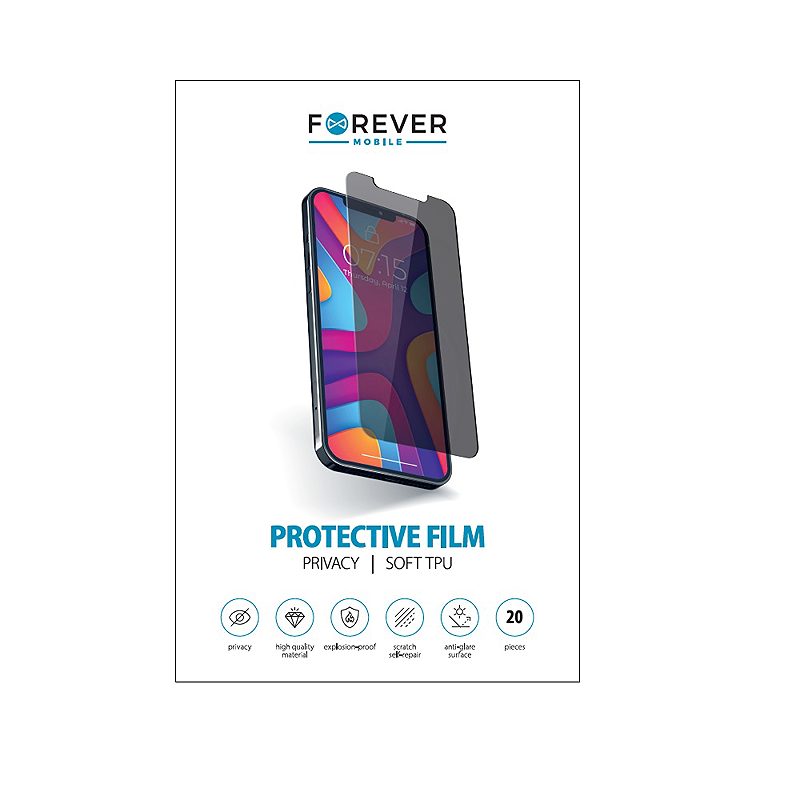 Forever set film anticrash privacy for cutting machine 20pcs - Billede 2