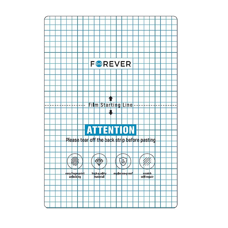 Forever set film anticrash for tablets for a cutting machine 20 pcs 22,5 x 32,5 cm