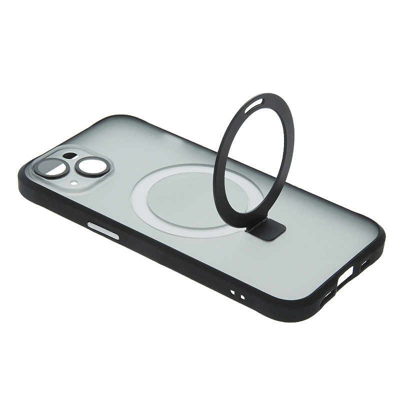 Mag Ring case for iPhone 15 Plus 6,7" black - Billede 3