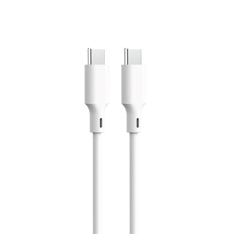 Forever recycling cable USB-C - USB-C 1,5m 3A KR15-CC-00 white