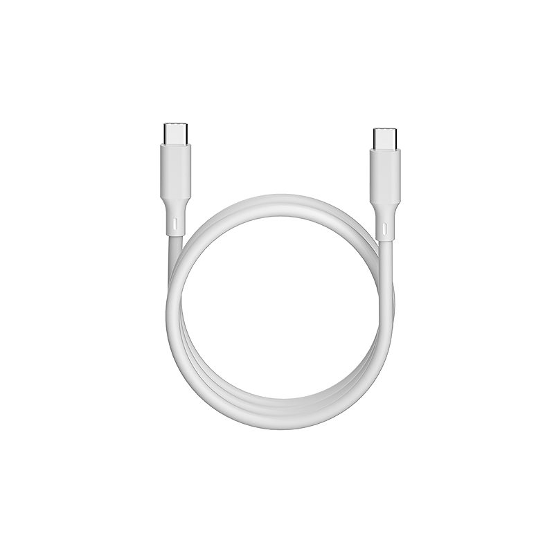 Forever recycling cable USB-C - USB-C 1,5m 3A KR15-CC-00 white - Billede 3