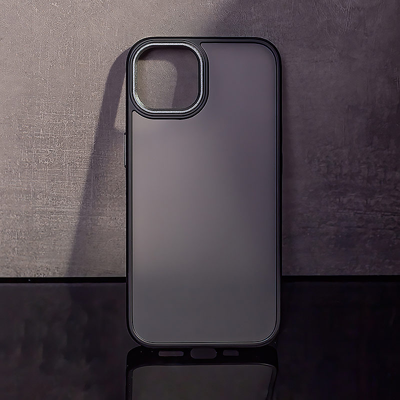 Satin Matt case for Samsung Galaxy S23 FE black - Billede 4