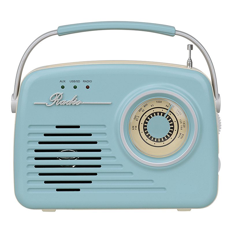 Setty Bluetooth speaker with radio Retro P350 blue
