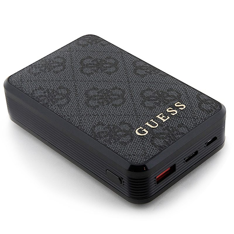 Guess power bank 10000mAh 18W GUPB10DP4GEGK black PU Leather - Billede 3