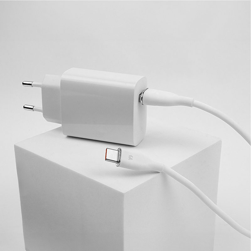 Forever cable USB - USB-C 1,0 m 6A white - Billede 4