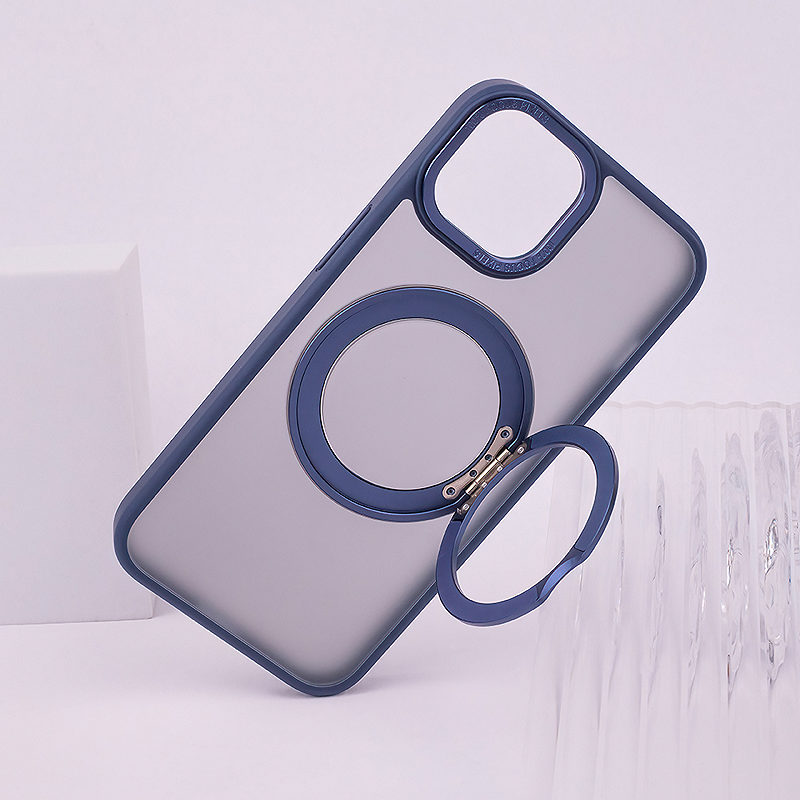 Mag Ring Rotating case for iPhone 14 Pro 6,1" navy blue - Billede 5