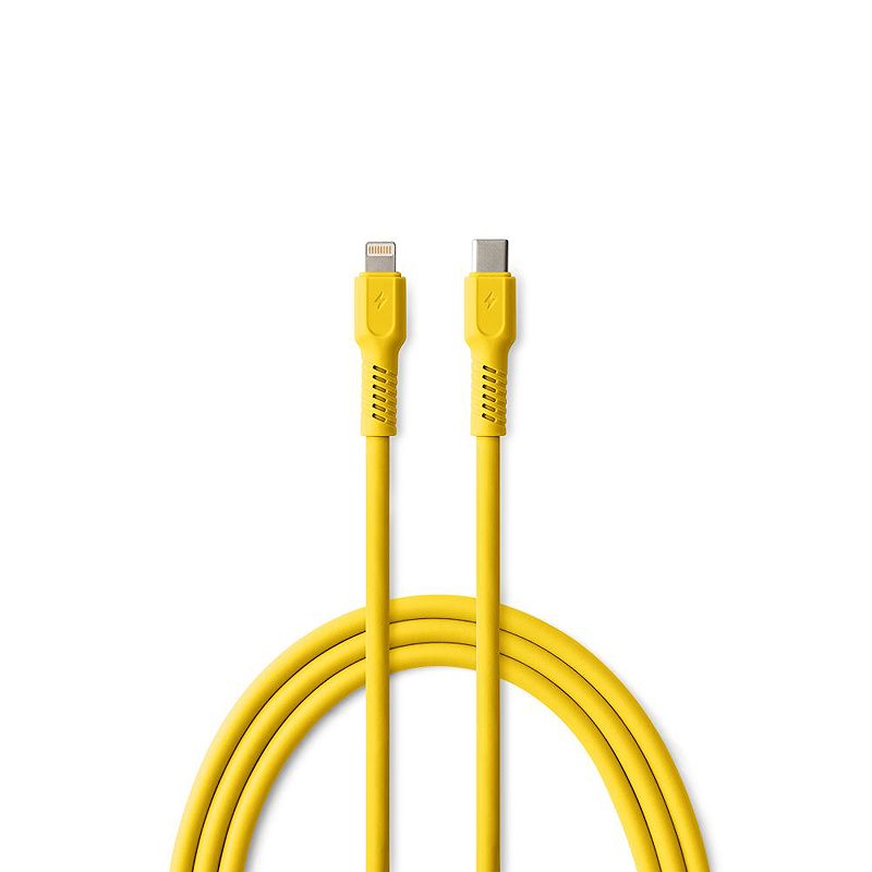 COLORUM cable USB-C - Lightning 1,8m 2,4A CK12-CL-05 xYellow