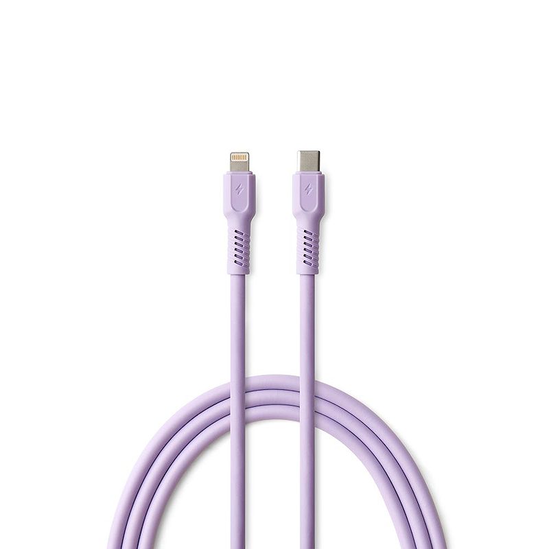 COLORUM cable USB-C - Lightning 1,8m 2,4A CK12-CL-09 xLavenda