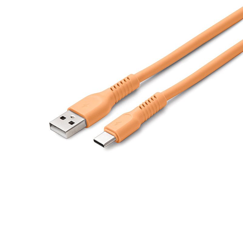 COLORUM cable USB-A - USB-C 1,8m 3A CK60-AC-14 x Peach Fuzz - Billede 2