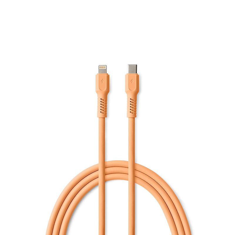COLORUM cable USB-C - Lightning 1,8m 2,4A CK12-CL-14 x Peach Fuzz