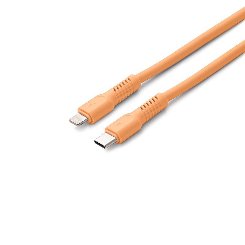 COLORUM cable USB-C - Lightning 1,8m 2,4A CK12-CL-14 x Peach Fuzz - Billede 2
