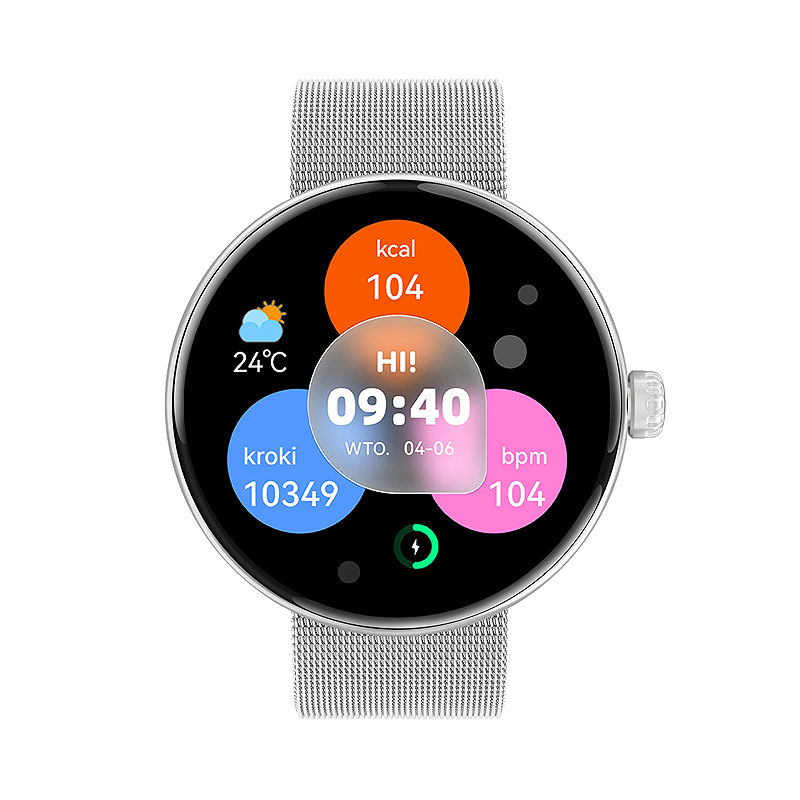 Forever smartwatch Forevive 5 SB-365 silver - Billede 3