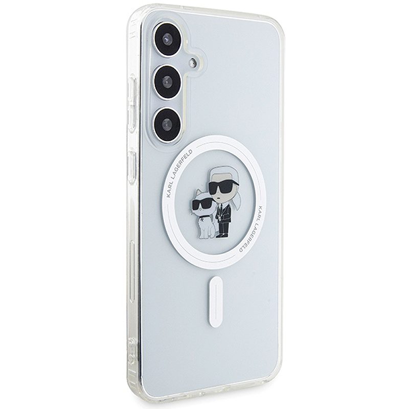 Karl Lagerfeld case for Samsung Galaxy S24 KLHMS24SHGKCNOT transparent HC MAGSAFE IML KC - Billede 4
