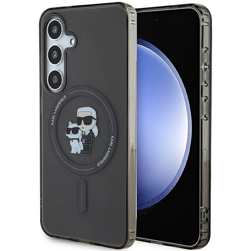 Karl Lagerfeld case for Samsung Galaxy S24 KLHMS24SHGKCNOK black HC MAGSAFE IML C