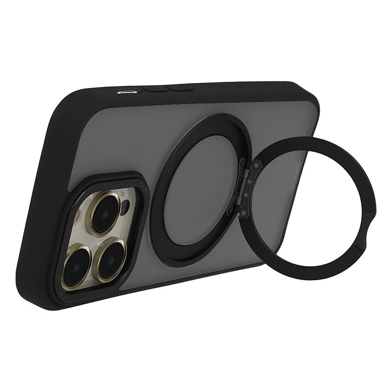 Secure Spinning Mag Case for iPhone 15 Plus 6,7" black - Billede 3