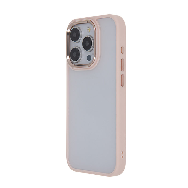 Satin Elegant Matt Case for iPhone 15 Pro 6,1" pink