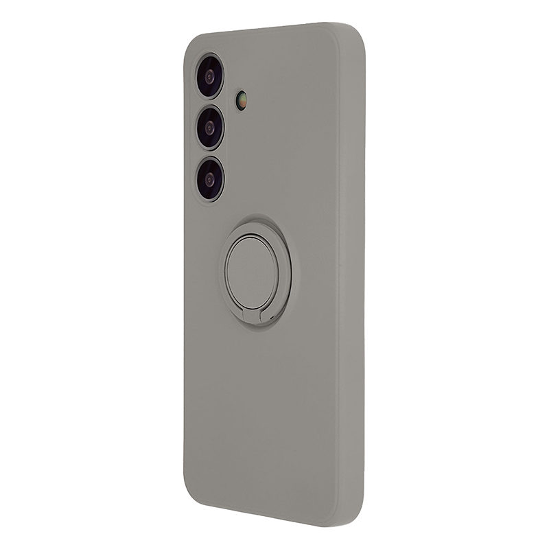 Finger Ring Case for Samsung Galaxy S24 light gray