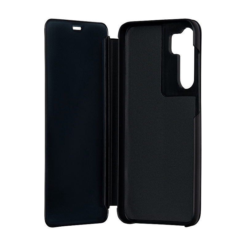 Fold Mirror View Case for Samsung Galaxy S23 FE black