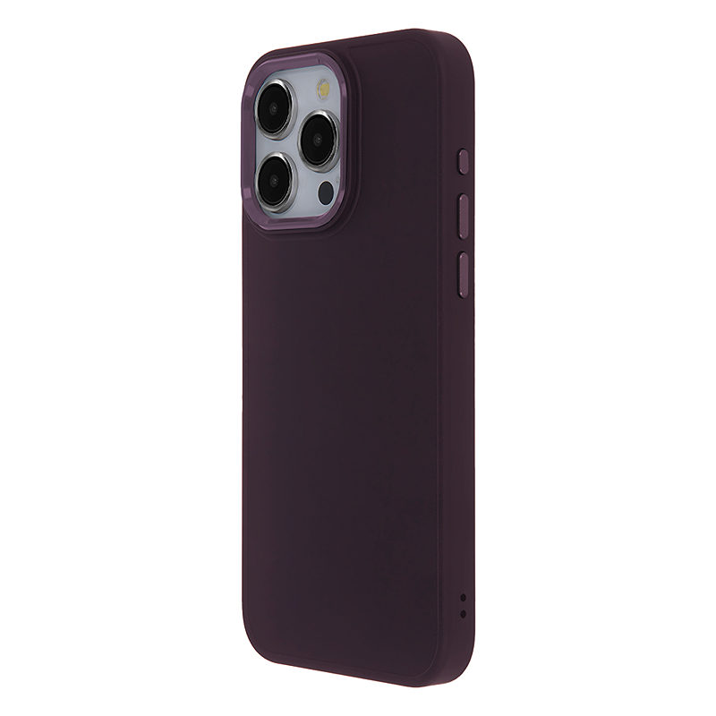 Satin Touch Case for Samsung Galaxy S24 Plus burgundy