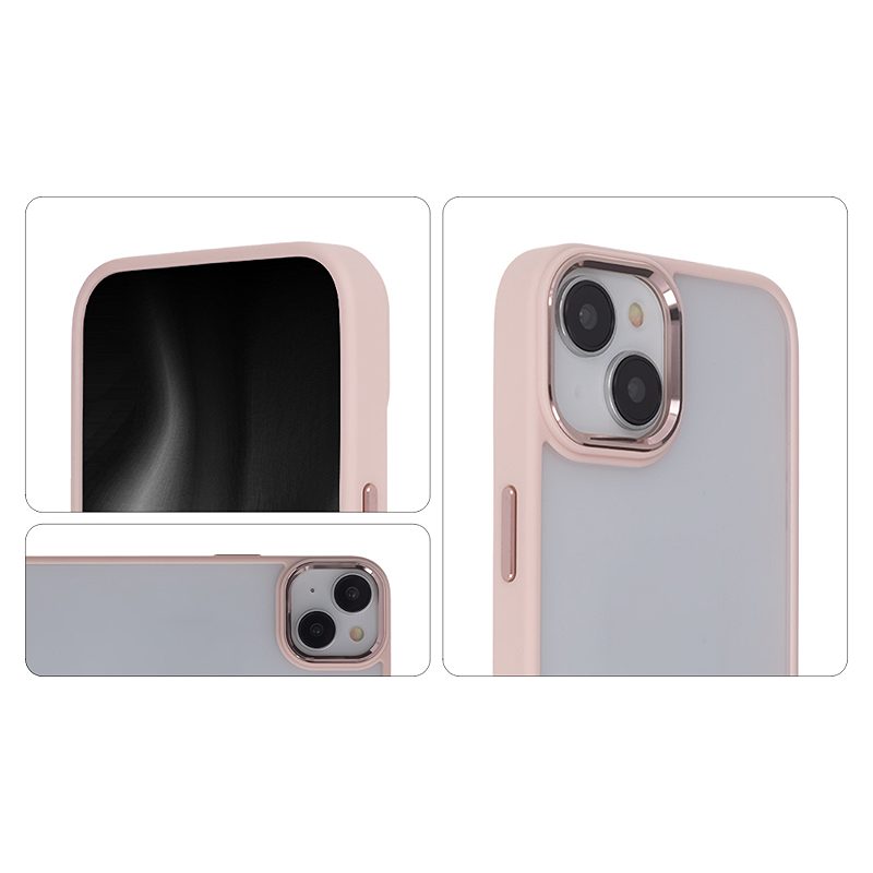 Satin Elegant Matt Case for Samsung Galaxy S24 Plus pink - Billede 3