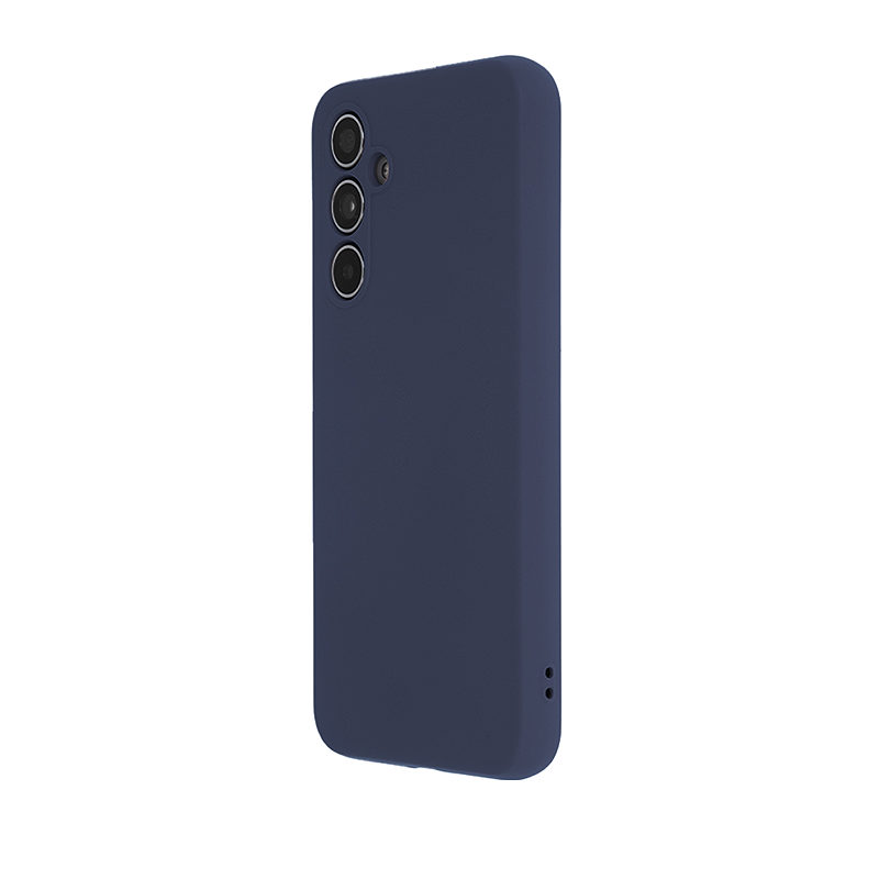 Silicon Soft Case for Samsung Galaxy S24 Plus dark blue