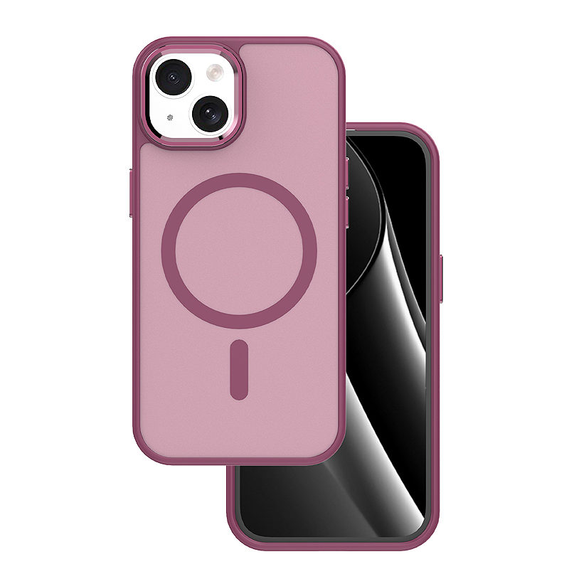 Frozen Mag case for iPhone 15 6,1" red
