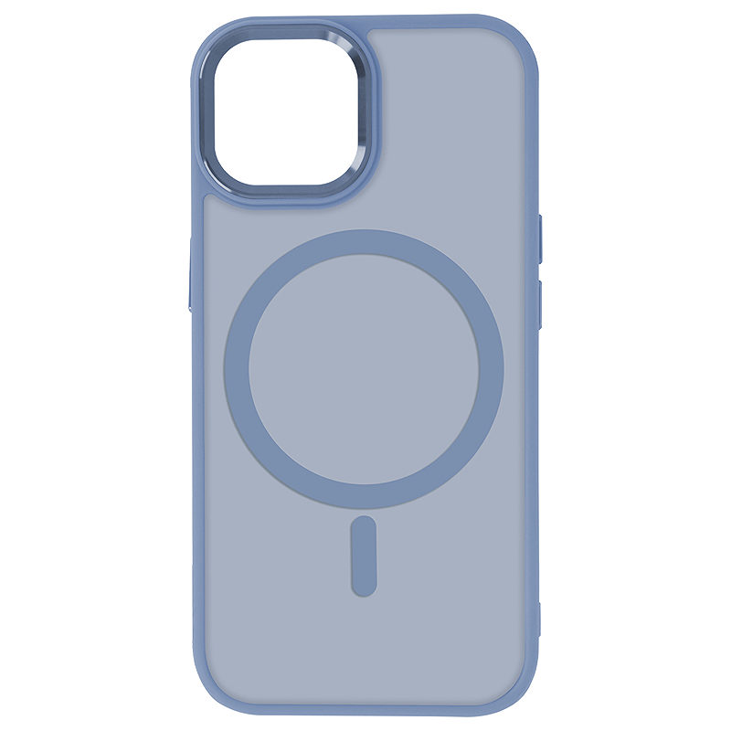 Frozen Mag case for iPhone 14 6,1" light blue - Billede 3