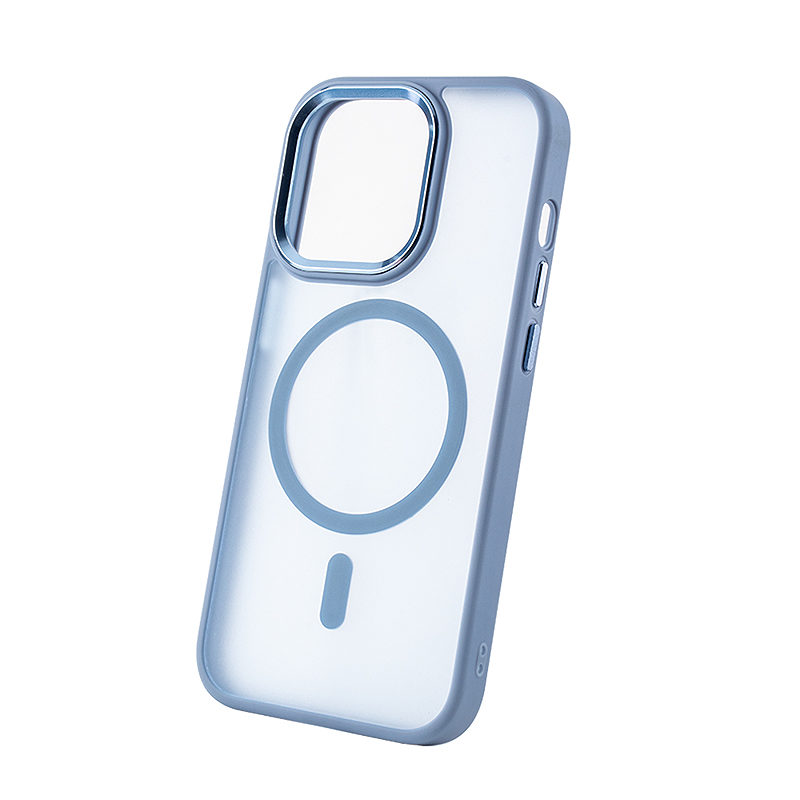 Frozen Mag case for iPhone 14 6,1" light blue - Billede 4