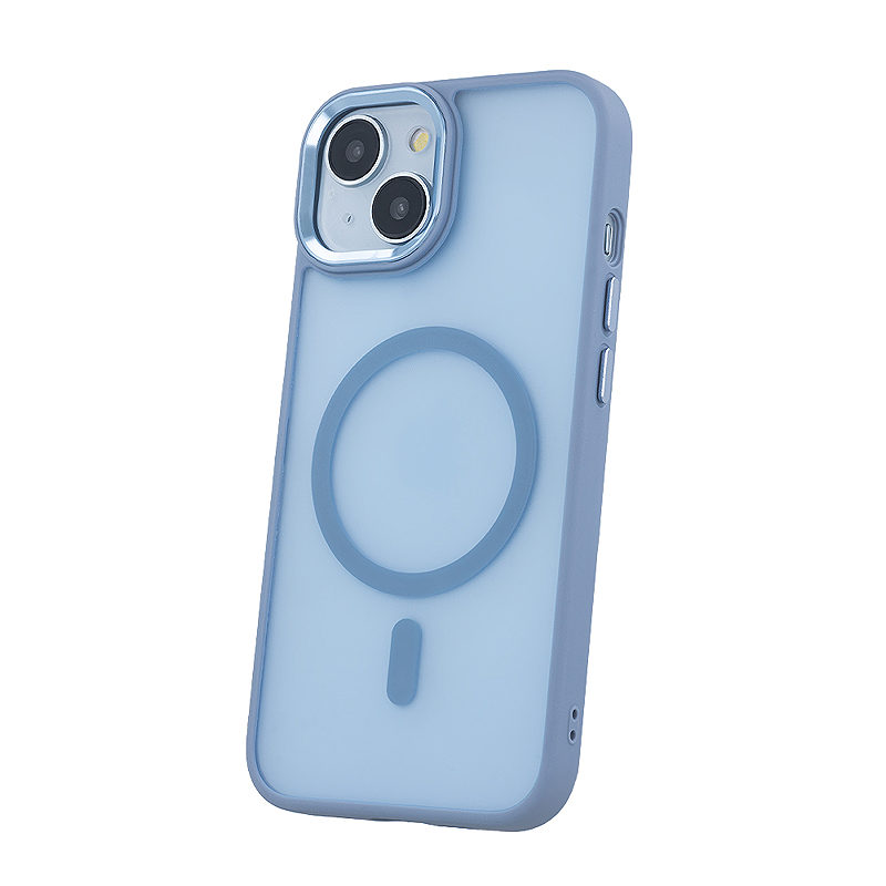 Frozen Mag case for iPhone 14 6,1" light blue - Billede 5
