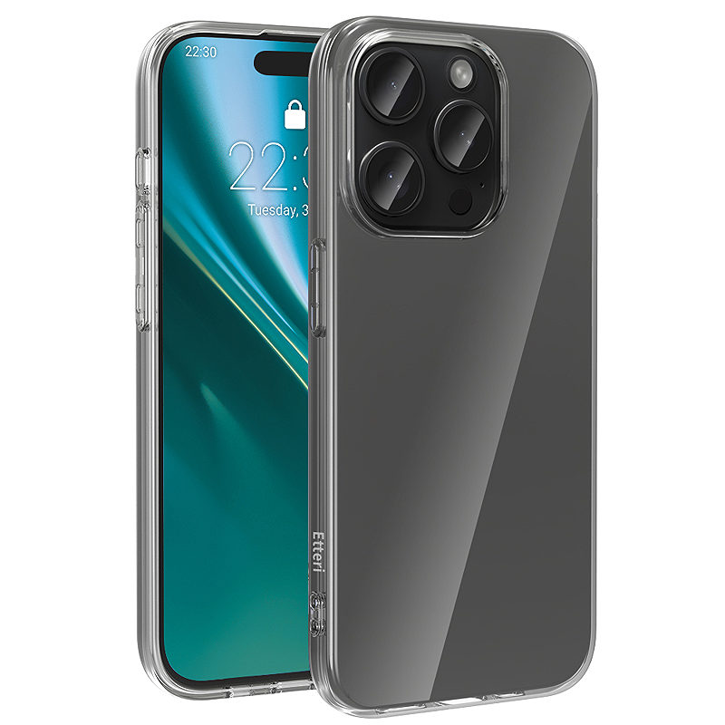 Etteri Clear case for iPhone 15 Pro Max 6,7"