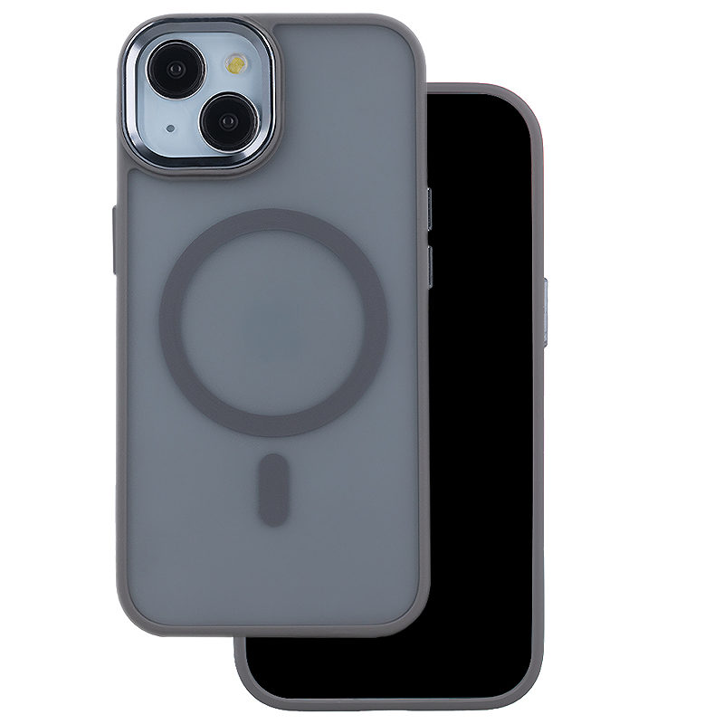 Frozen Mag case for iPhone 15 Pro 6,1" grey - Billede 2