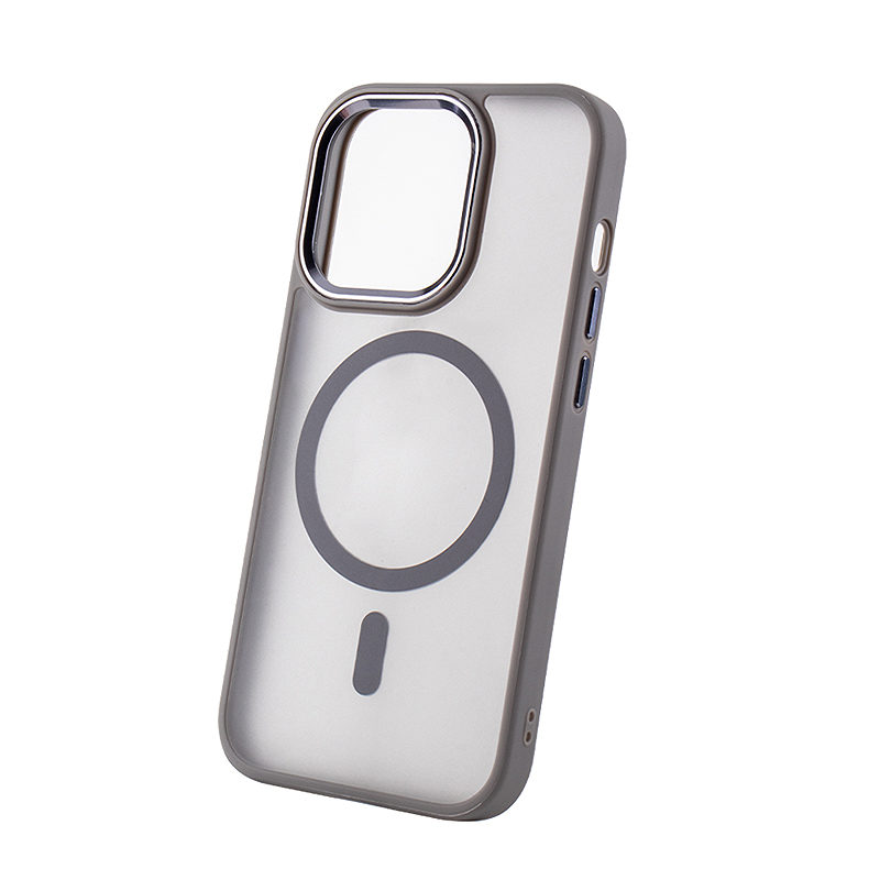 Frozen Mag case for iPhone 15 Pro 6,1" grey - Billede 4