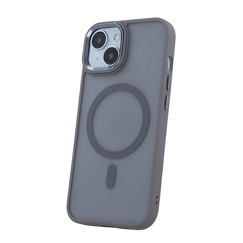 Frozen Mag case for iPhone 15 Pro 6,1" grey - Billede 5