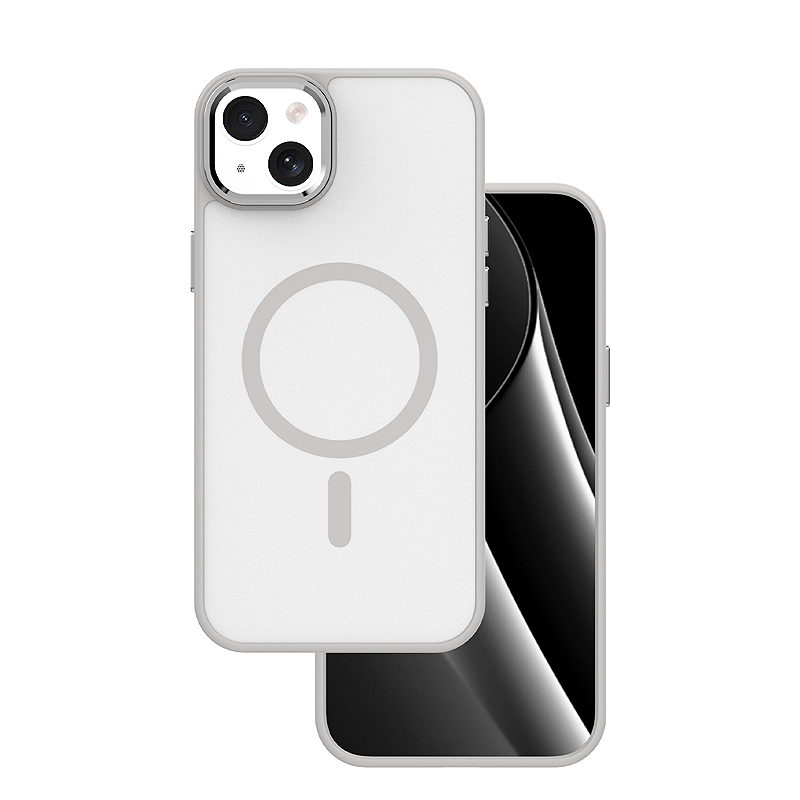 Frozen Mag case for iPhone 14 6,1" grey