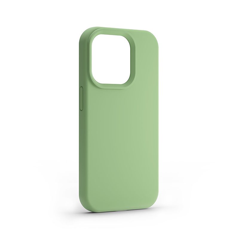 Etteri Silicone case for iPhone 15 Pro 6,1" light green - Billede 3