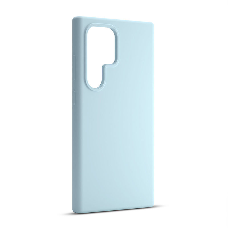 Etteri Silicone case for Samsung Galaxy S24 Ultra light blue - Billede 3