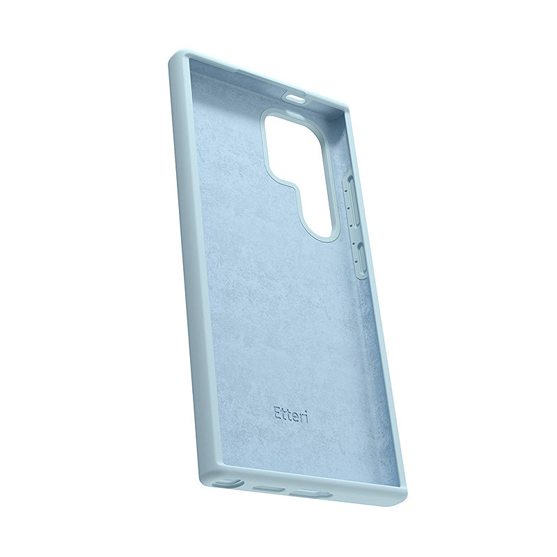 Etteri Silicone case for Samsung Galaxy S24 Ultra light blue - Billede 4
