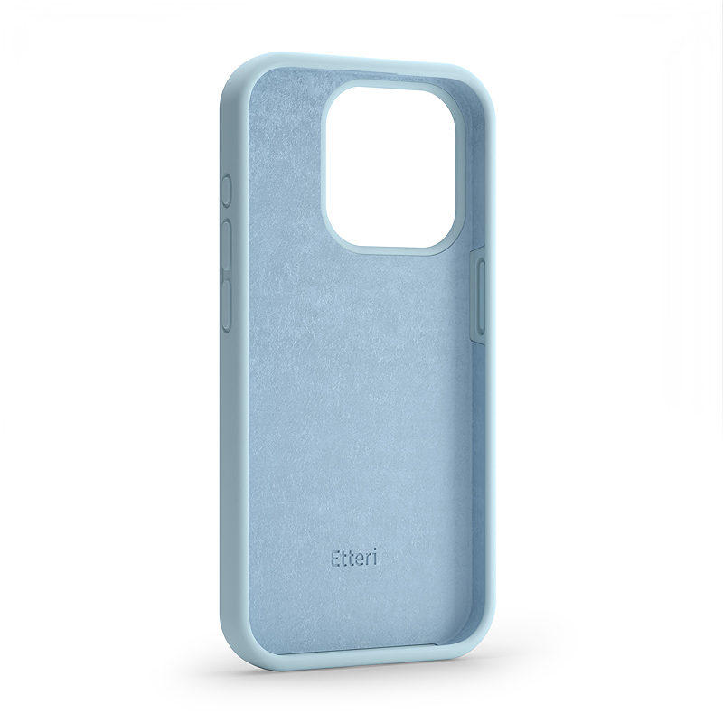 Etteri Silicone case for Samsung Galaxy S22 light blue - Billede 3