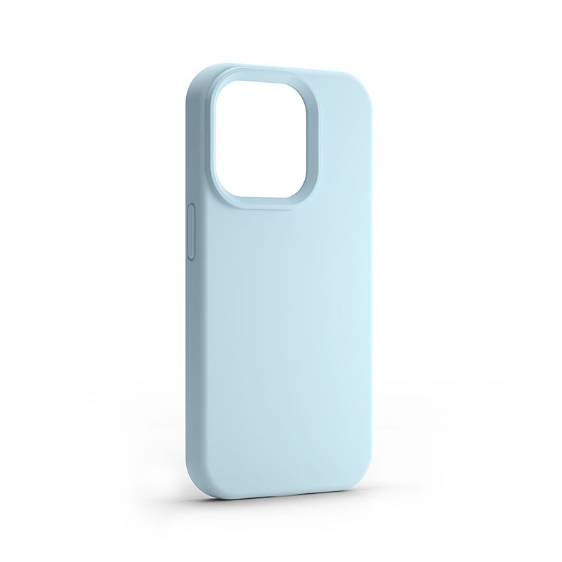Etteri Silicone case for iPhone 15 Pro Max 6,7" light blue - Billede 3
