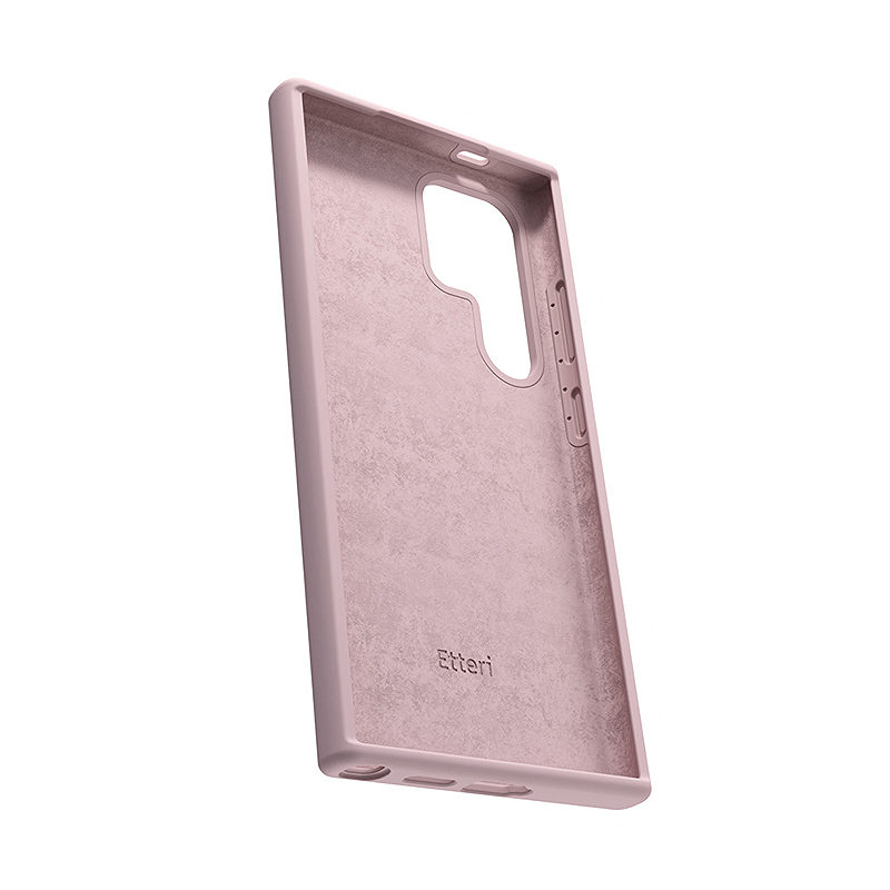 Etteri Silicone case for Samsung Galaxy S24 Ultra light pink - Billede 4