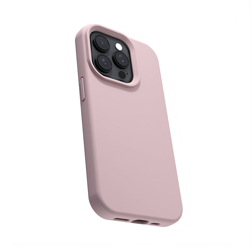 Etteri Silicone case for iPhone 14 6,1" light pink - Billede 5